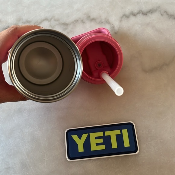 YETI RAMBLER JR. 12 OZ KIDS WATER BOTTLE PINK - Picture 9 of 16